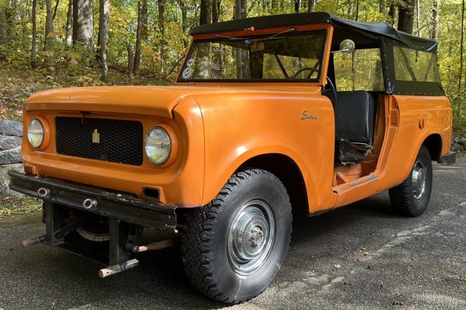 1963 International Harvester Scout sold for $7,800