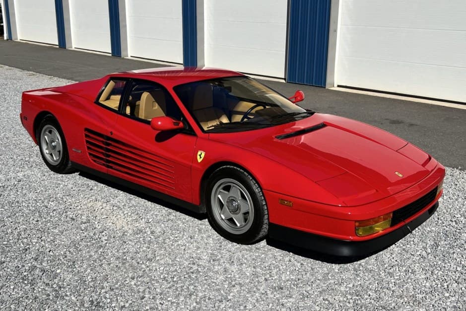 1987 Ferrari Testarossa sold for $109,500