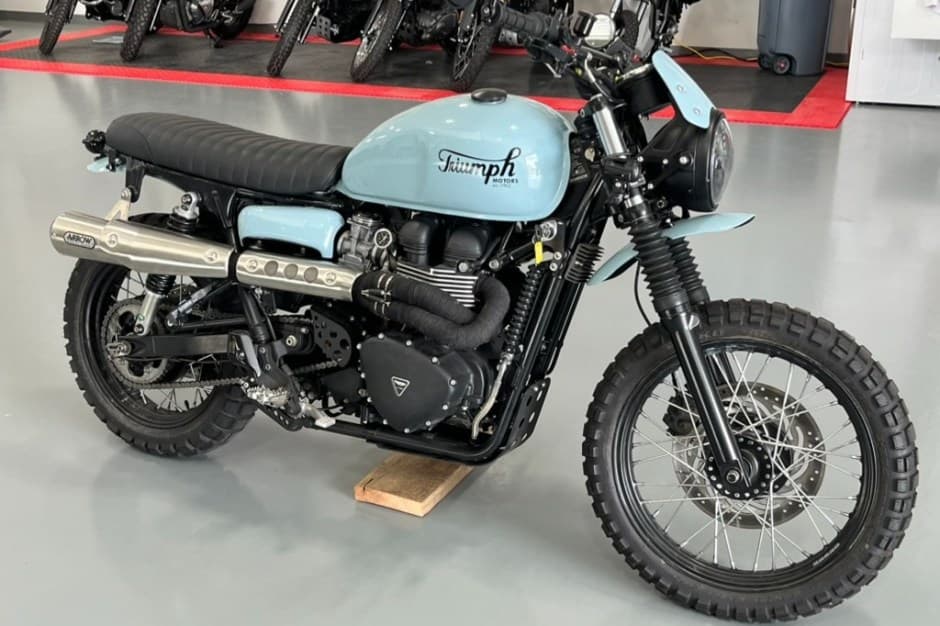 2014 Triumph Scrambler sold for $6,200