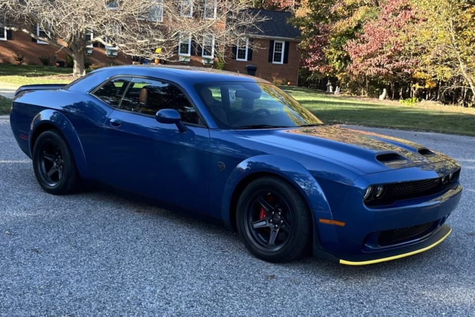 2021 Dodge Challenger SRT Demon & Super Stock sold for $78,500