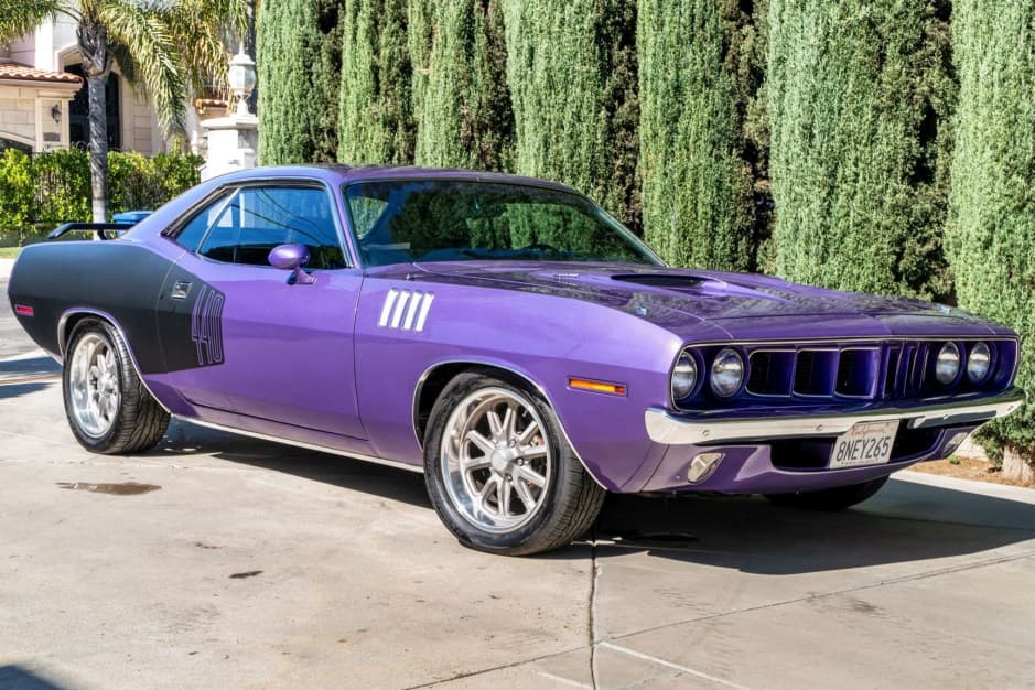 1971 Plymouth Barracuda sold for $68,500