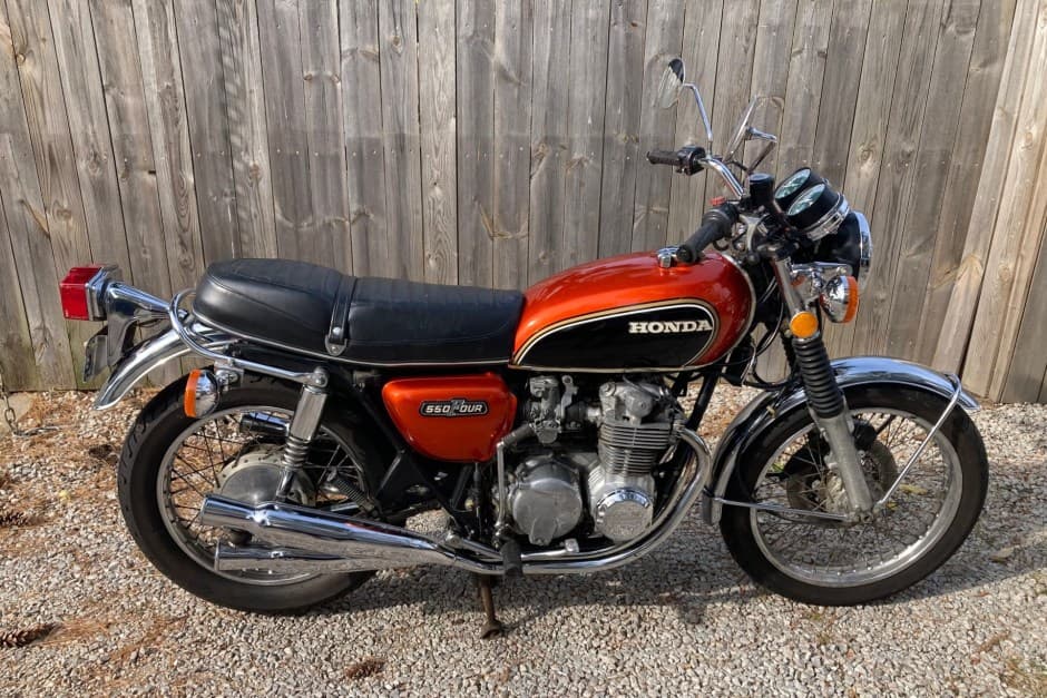 1975 Honda CB500 Four & CB550 sold for $2,500