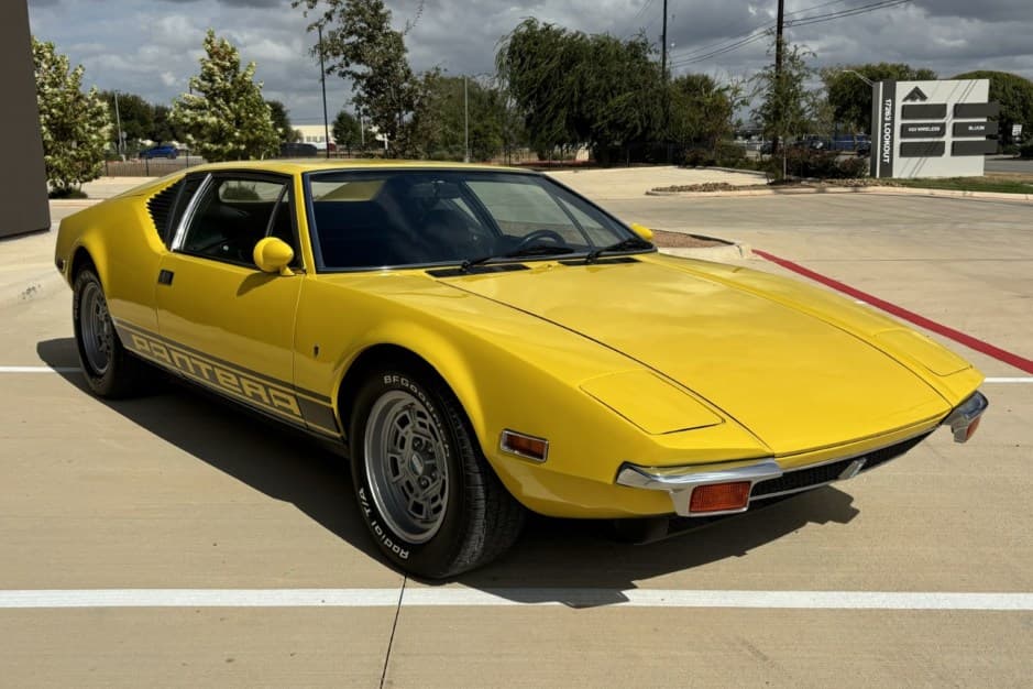1971 DeTomaso Pantera sold for $92,500