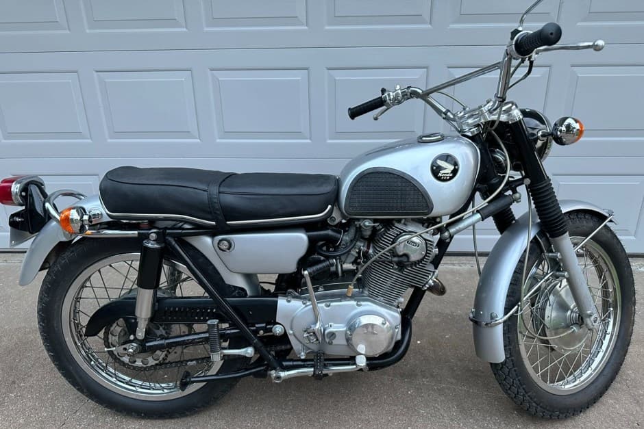 1967 Honda Dream, CB77 Super Hawk, & CL77 Scrambler sold for $4,900