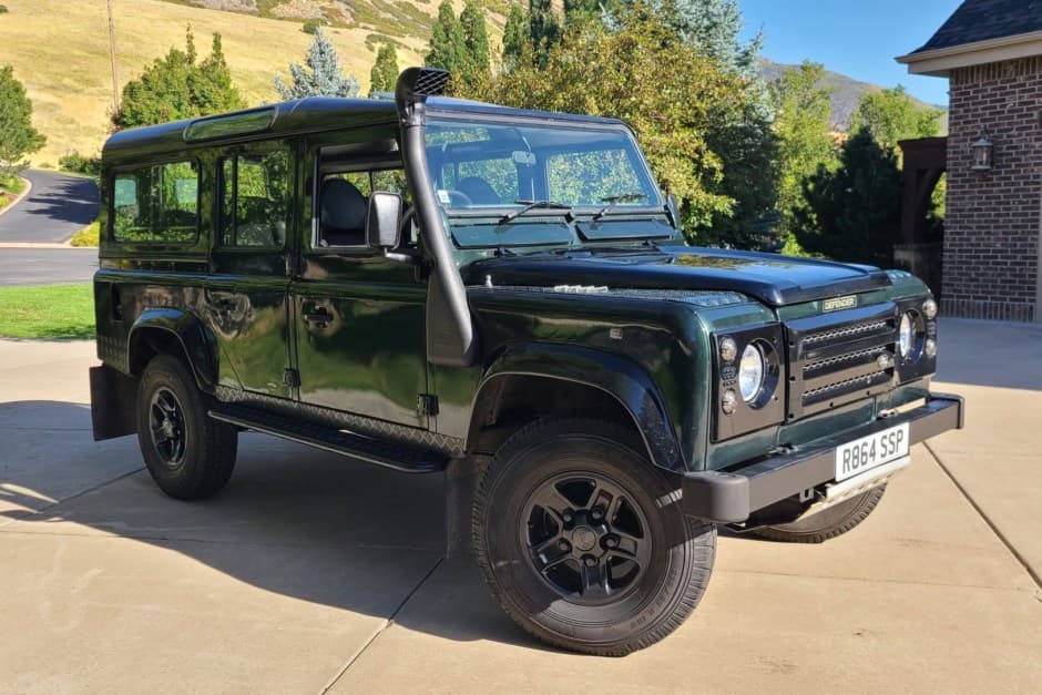 1997 Land Rover 110 / Defender 110 (Euro Spec) sold for $30,000