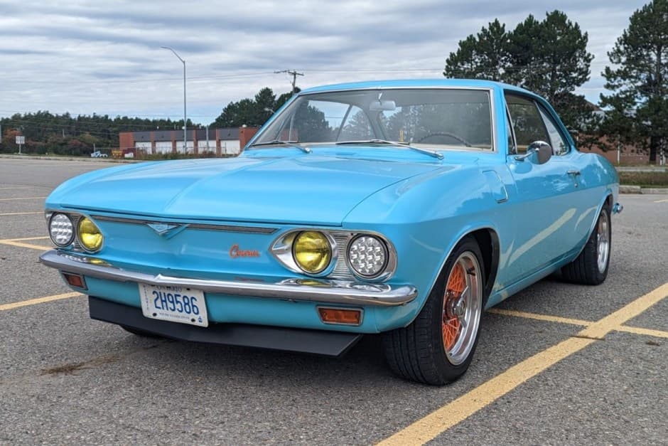 1966 Chevrolet Corvair (1965-1969) sold for $8,100
