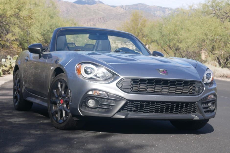2017 Fiat 124 Spider (2017-2020) sold for $16,500