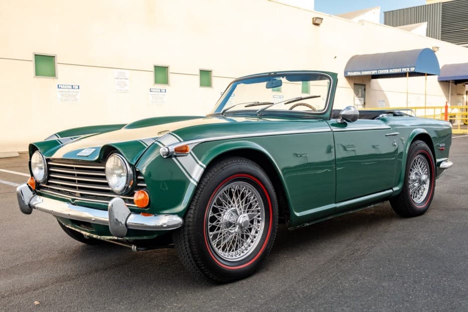 1968 Triumph TR5 & TR250 sold for $30,000