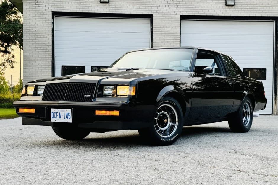 1987 Buick Grand National sold for $40,500
