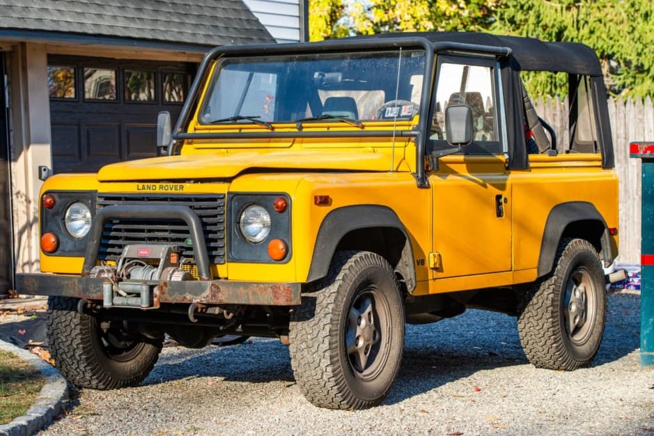 1997 Land Rover Defender 90 NAS sold for $27,500