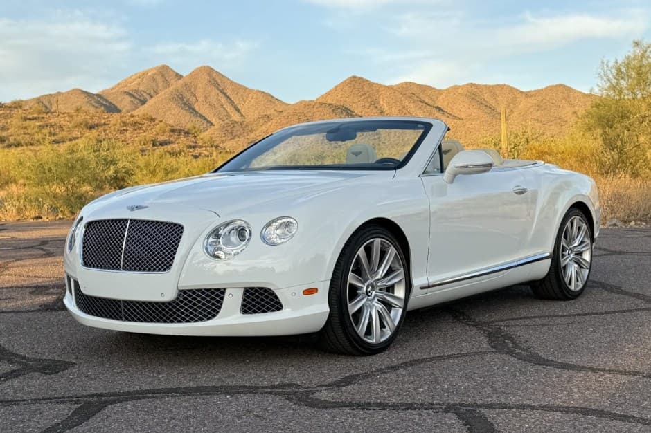 2012 Bentley Continental GT sold for $72,000