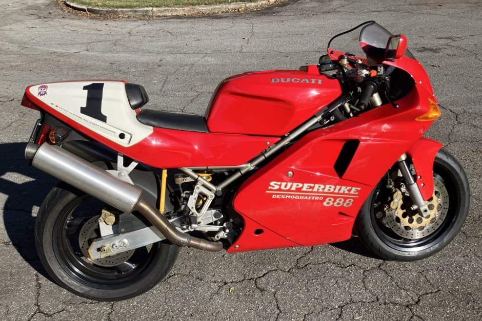 1993 Ducati  sold for $20,888