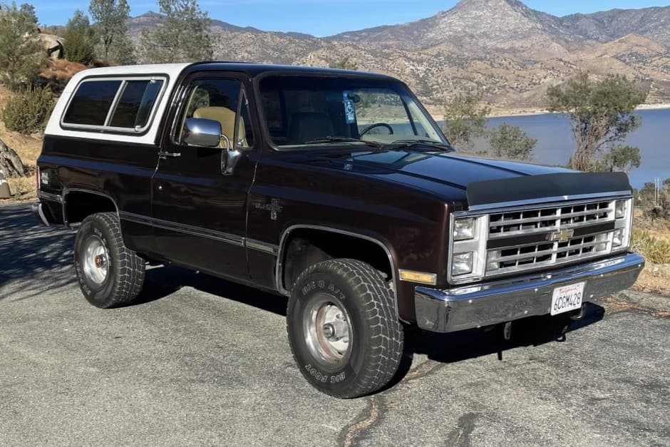 1986 Chevrolet K5 Blazer 1973-1991 sold for $18,250
