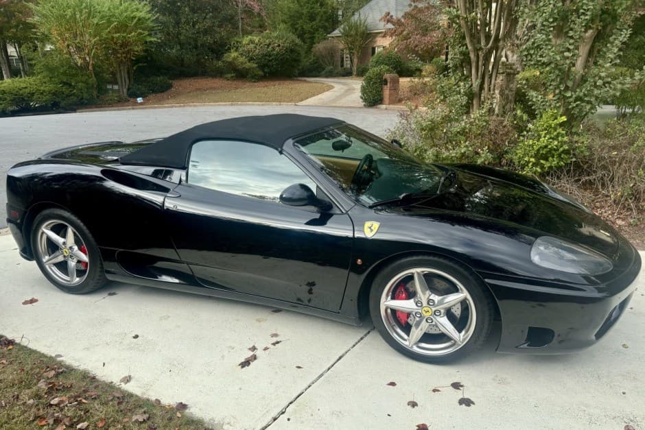 2002 Ferrari 360 sold for $70,500