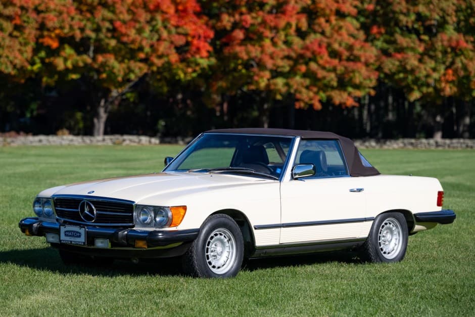 1985 Mercedes-Benz R107 SL sold for $43,000