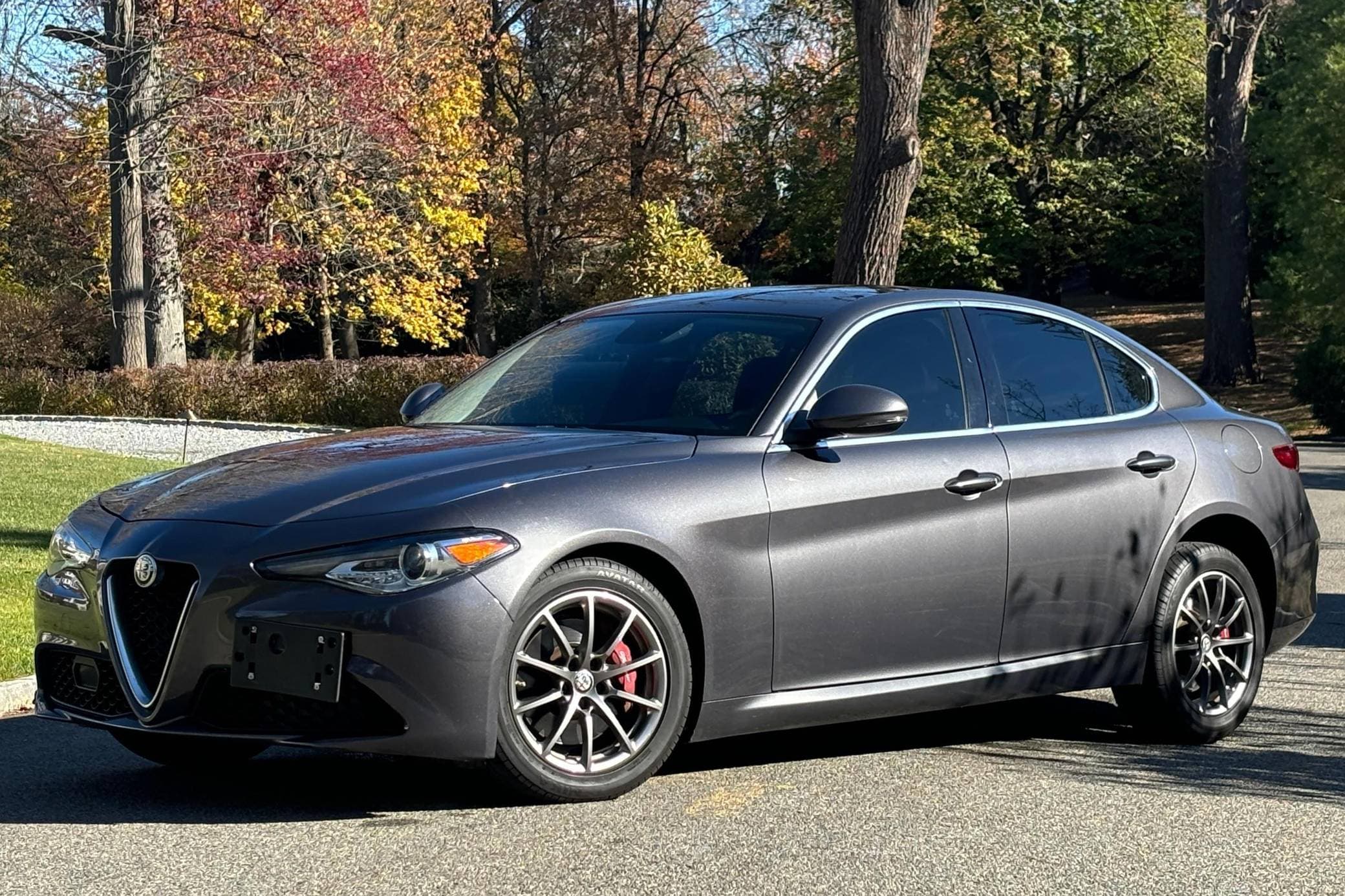 2018 Alfa Romeo Giulia sold for $14,600