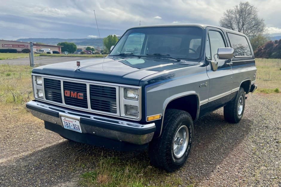 1986 GMC Jimmy (1973-1991) sold for $19,500