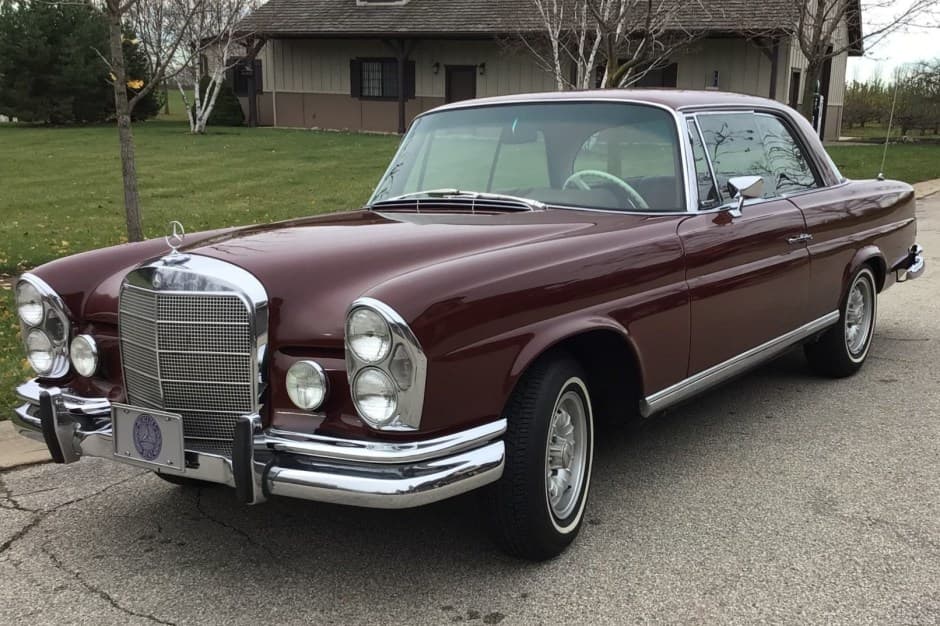 1967 Mercedes-Benz W111 Coupe & Cabriolet sold for $18,500