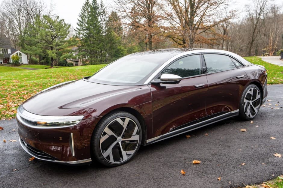 2022 Lucid Air sold for $62,500