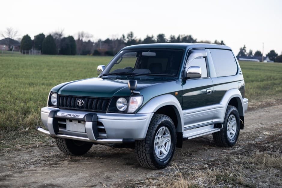 1996 Toyota Land Cruiser Prado 90-Series sold for $14,500