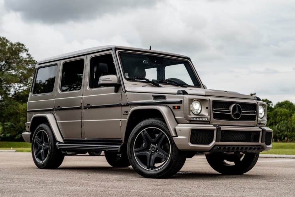 2016 Mercedes-Benz W463 G-Class AMG (1990-2018) sold for $93,500