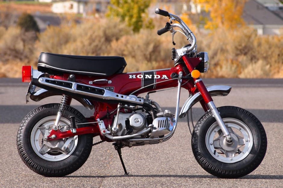 1972 Honda CT70 sold for $7,400