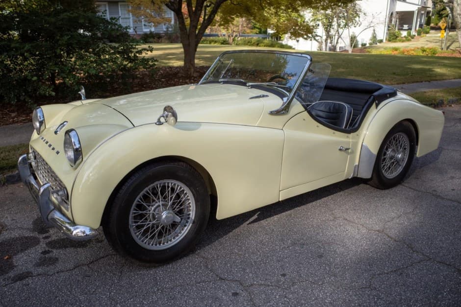 1959 Triumph TR3 sold for $23,500