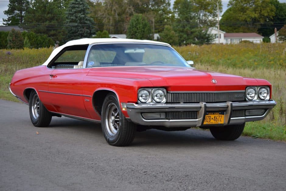 1972 Buick Centurion sold for $10,000