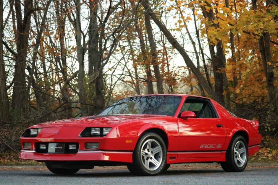 1988 Chevrolet Camaro 3rd Generation 1982-1992 sold for $36,500