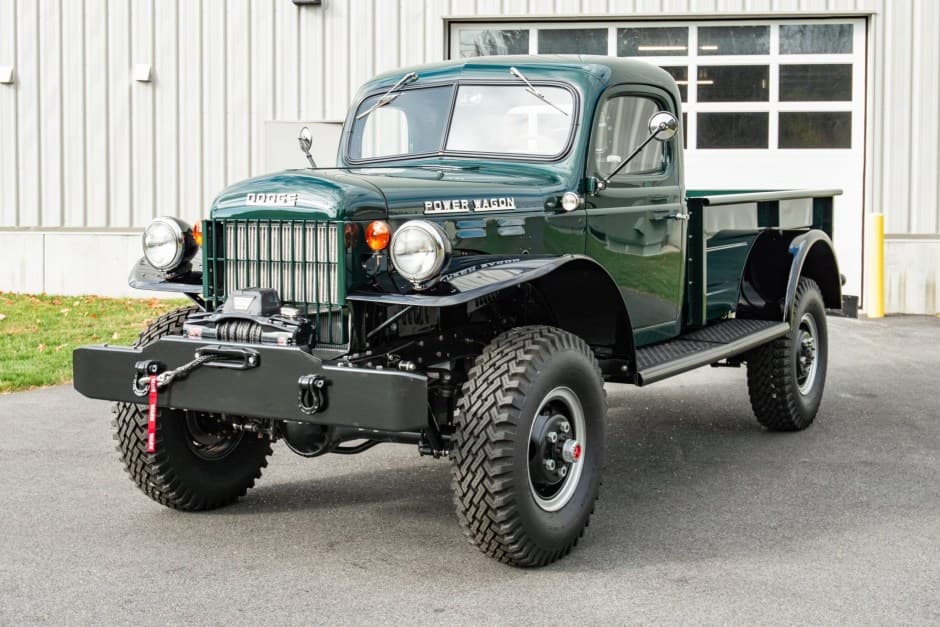 1957 Dodge Power Wagon sold for $160,000