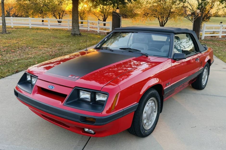 1985 Ford Fox-Body Mustang sold for $18,000