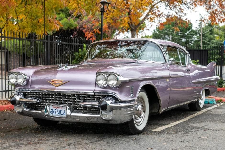 1958 Cadillac Series 62 sold for $43,500