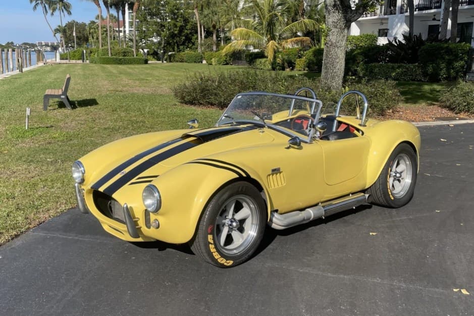 0 Shelby Cobra Replica sold for $33,000