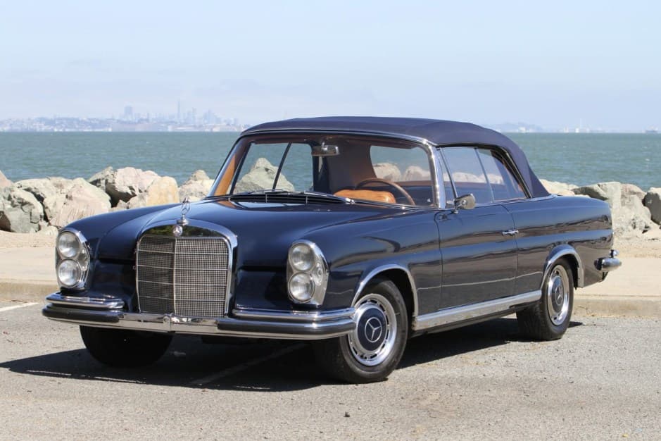 1962 Mercedes-Benz W111 Coupe & Cabriolet sold for $56,000