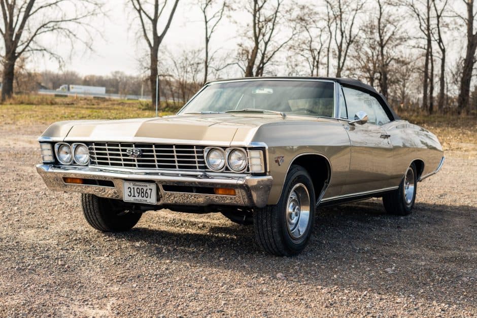 1967 Chevrolet Impala sold for $52,500