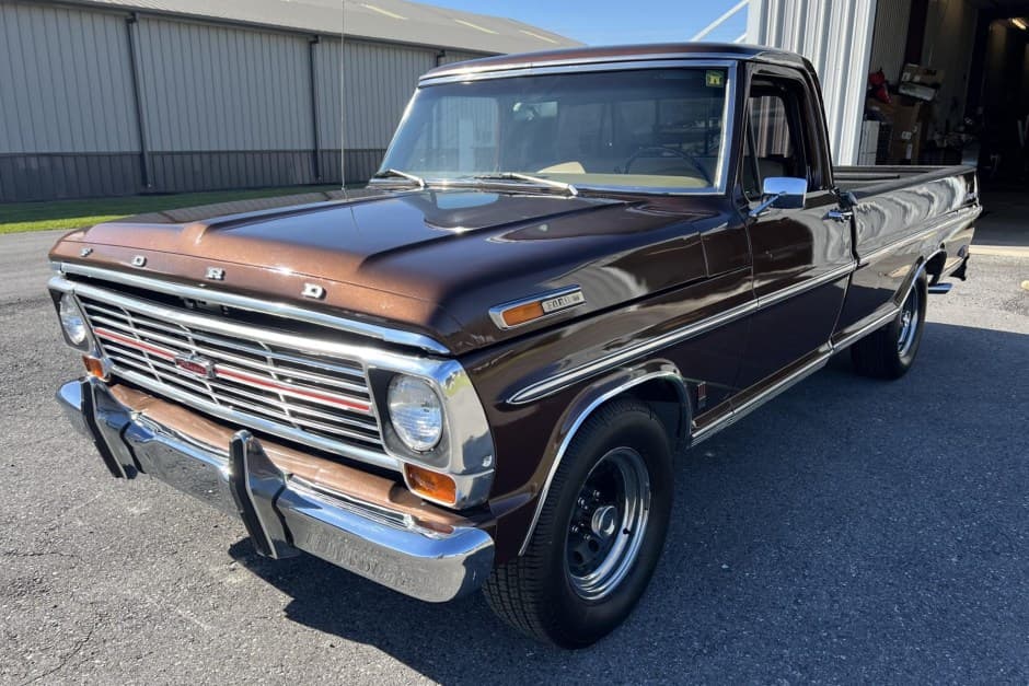 1969 Ford F-Series 1967-1972 sold for $16,250