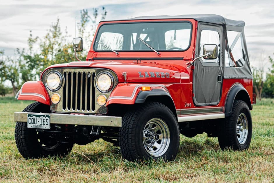 1984 Jeep CJ-7 sold for $18,500