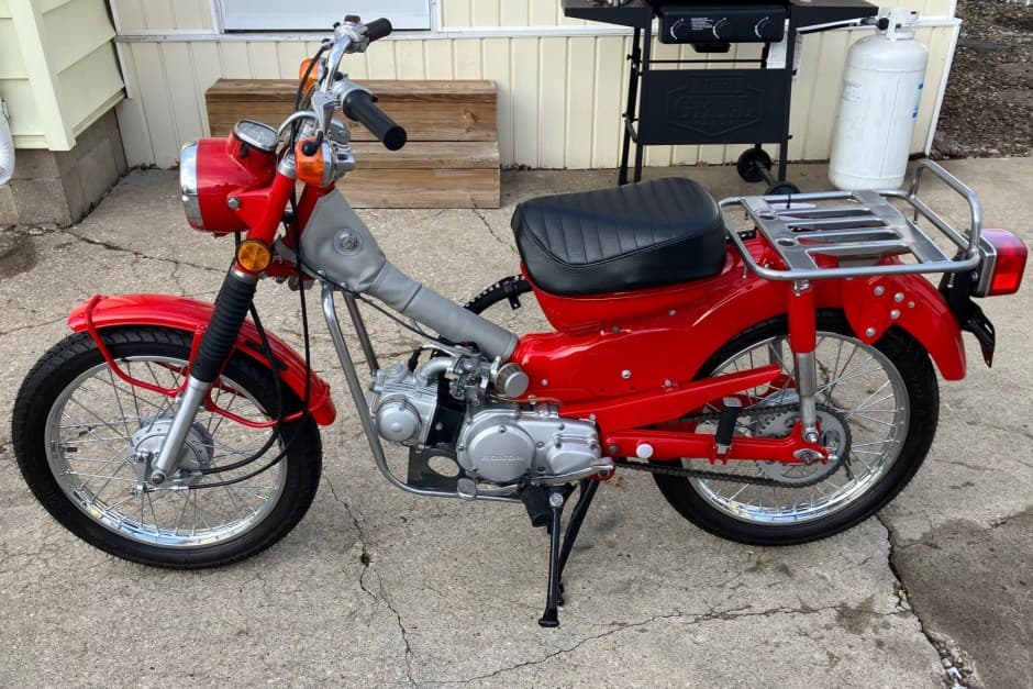 1973 Honda CT90 sold for $2,273