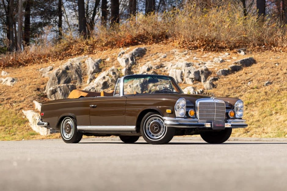 1971 Mercedes-Benz W111 Coupe & Cabriolet sold for $226,000