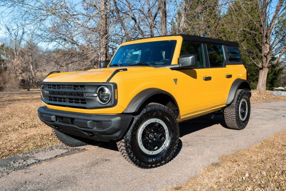 2022 Ford Bronco U725 sold for $37,525