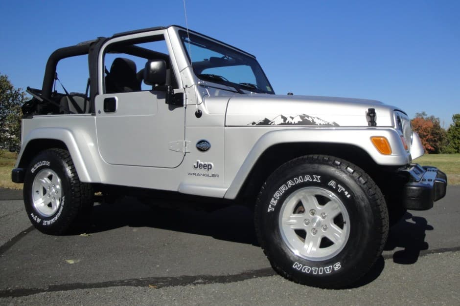 2005 Jeep Wrangler TJ (1997-2006) sold for $17,750