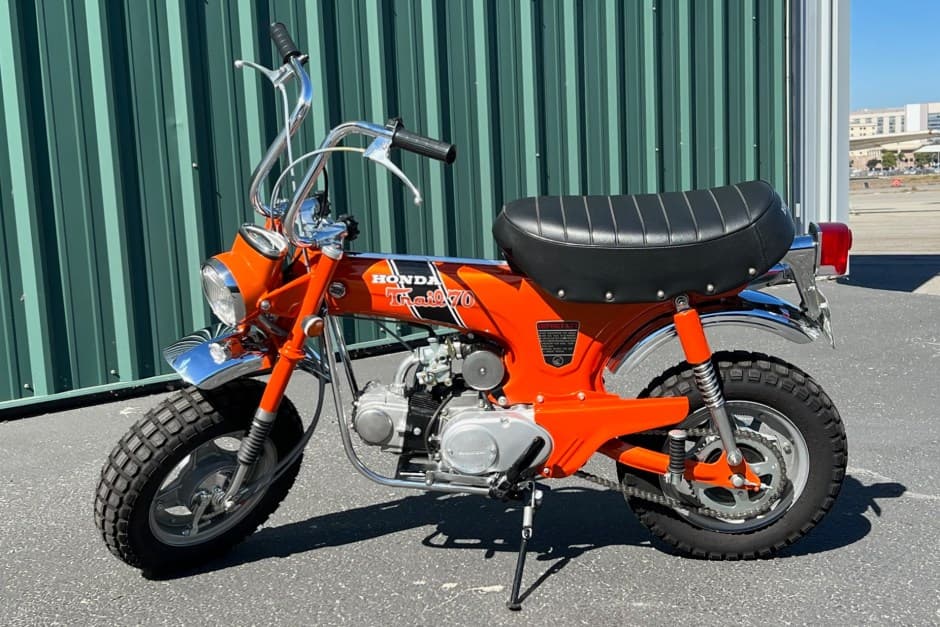 1970 Honda CT70 sold for $4,200