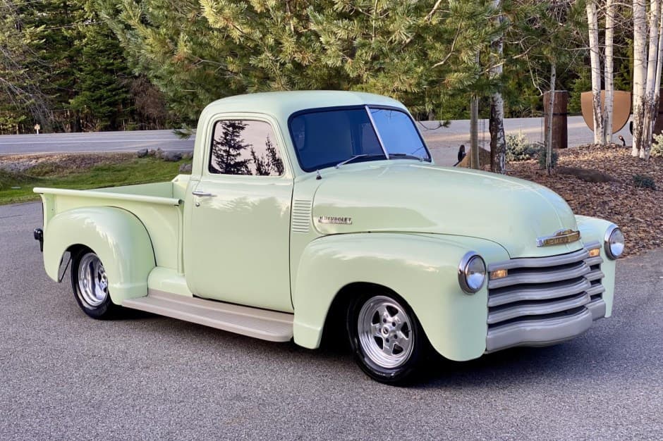 1947 Chevrolet Advance Design Pickup (1947-1955) sold for $25,100