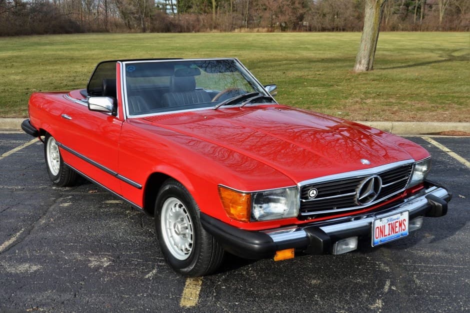 1984 Mercedes-Benz R107 SL sold for $18,750