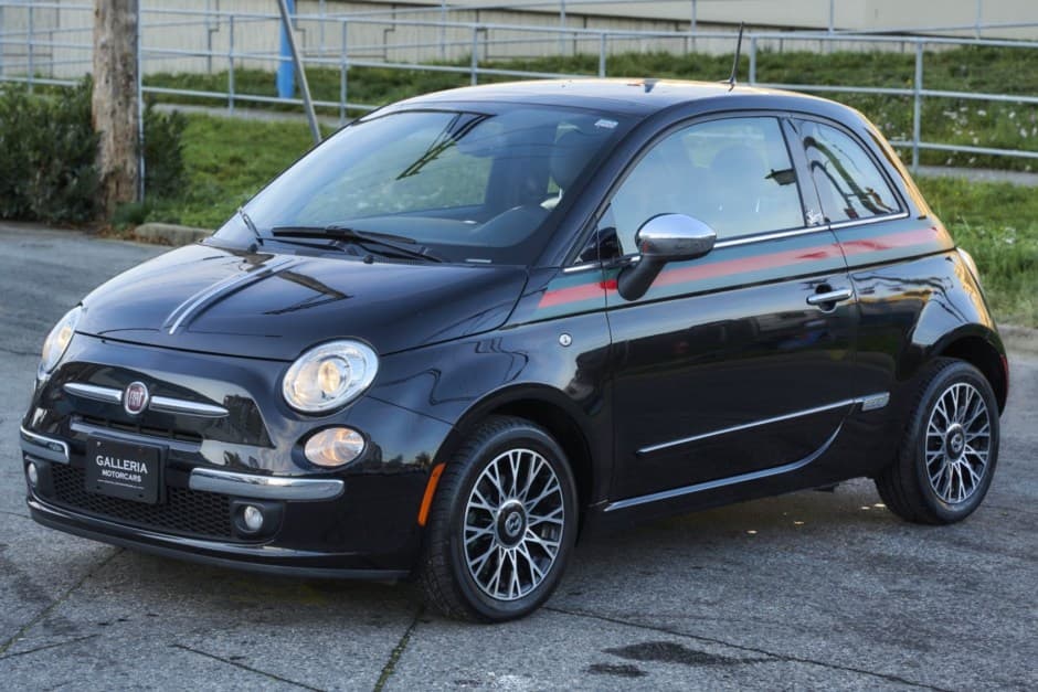 2012 Fiat 500 (2012-2019) sold for $9,300
