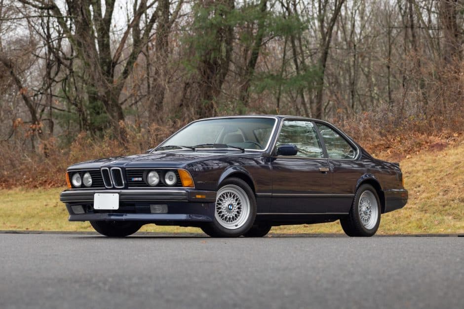 1988 BMW E24 M6 & M635CSi sold for $21,250