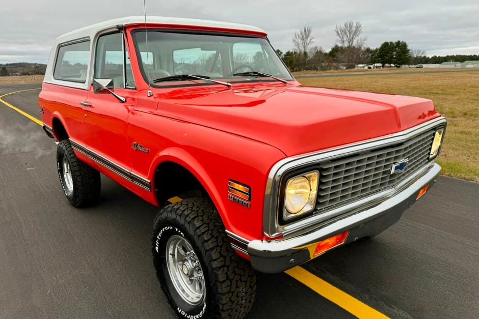 1972 Chevrolet K5 Blazer 1969-1972 sold for $56,000