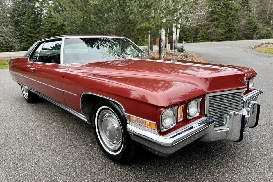 1972 Cadillac DeVille sold for $19,500