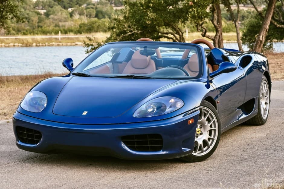 2002 Ferrari 360 sold for $78,000