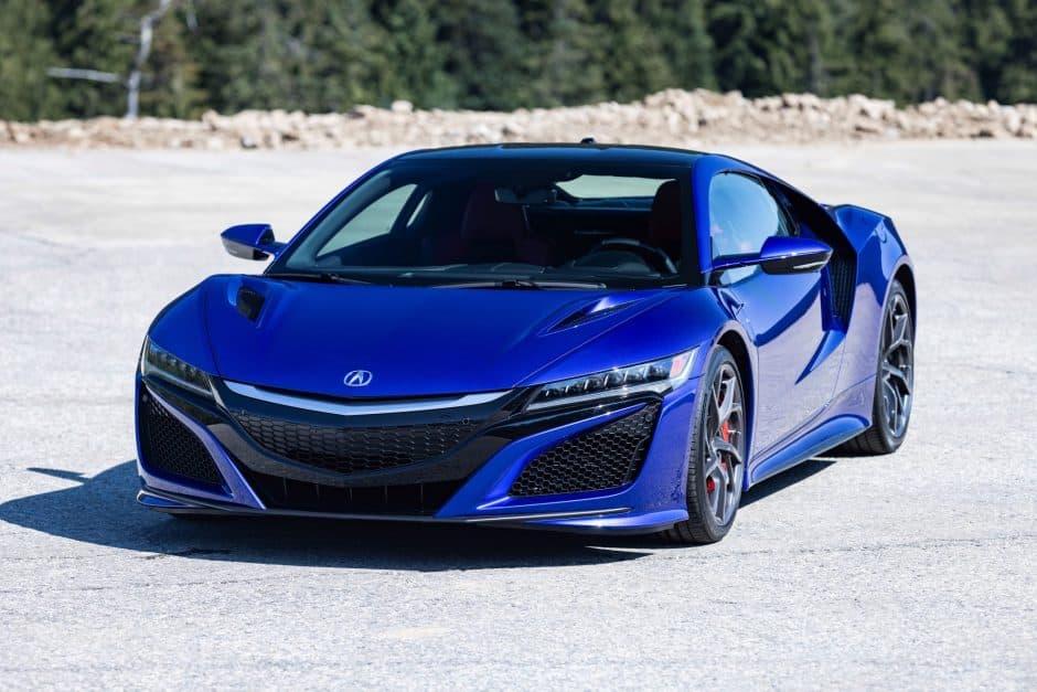 2018 Acura NSX NC1 sold for $110,000